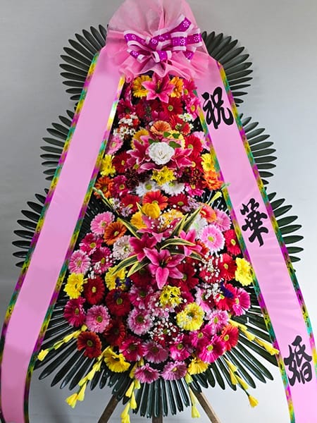 더시그니처클래스 가장 인기있는 3단화환 기본형