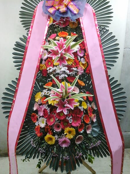 더시그니처클래스 자영업 대표 모임에서 보낸 번창과 축복의 화환