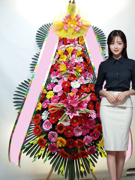 더시그니처클래스 3단화환 고급형
